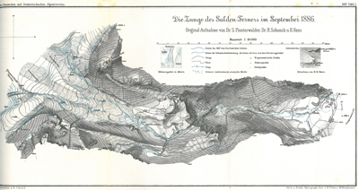 Karte Sultenferner 1886
